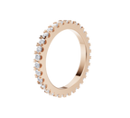 Round Split Prongs Eternity Band