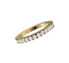 Round Split Prongs Eternity Band
