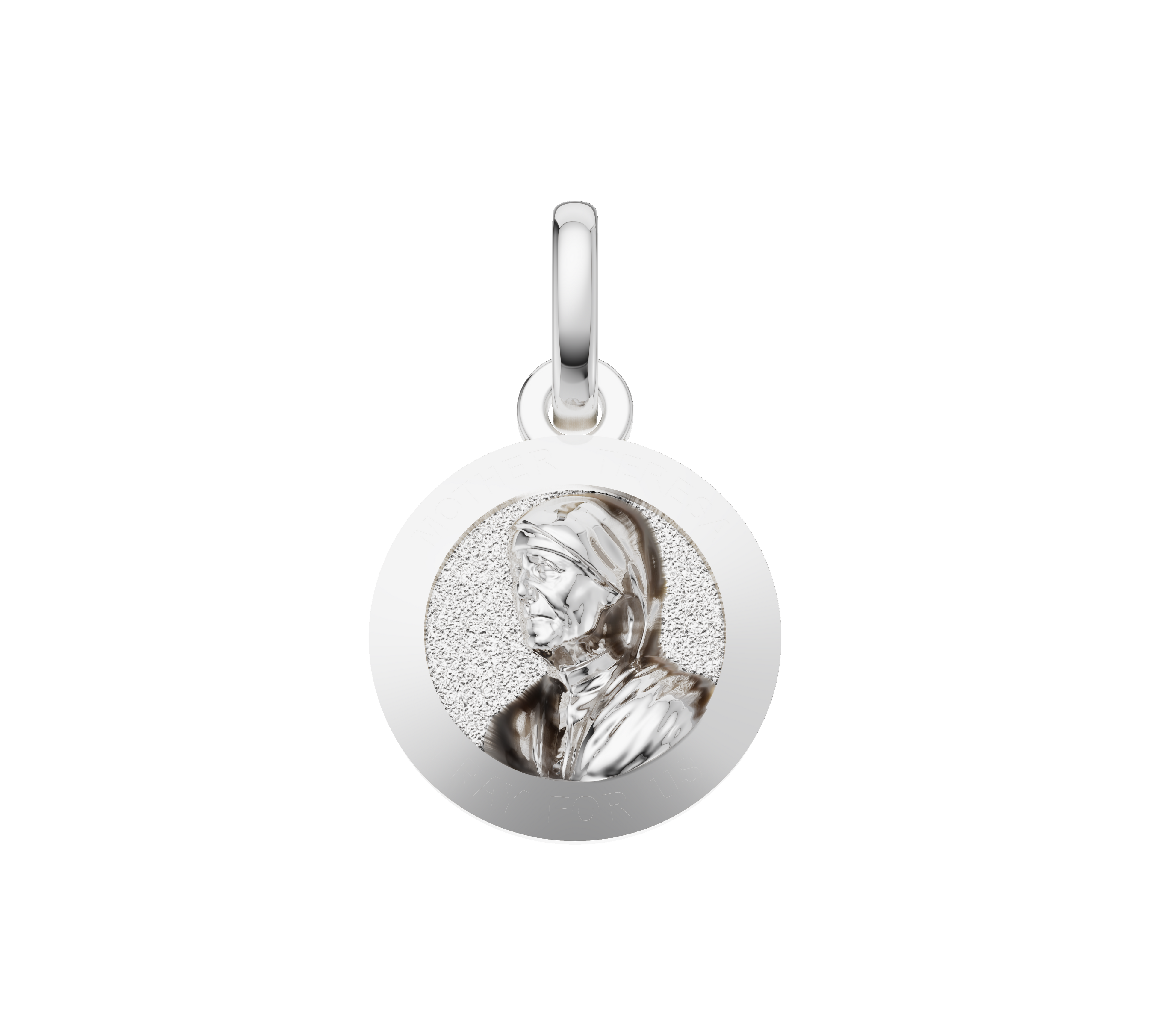 Engraved Round Pendant